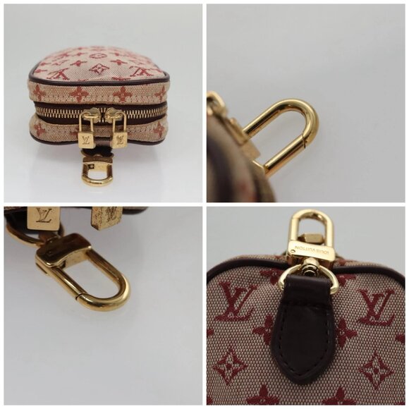 LOUIS VUITTON Monogram Mini Usu Digital Pouch Red M60001 LV Auth 103494 - Picture 16 of 16